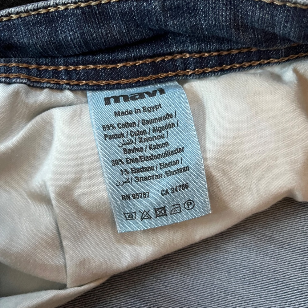 Mavi Men’s MAX Mid-Rise Wide Leg Jeans 40 x 30 - Picture 5 of 9